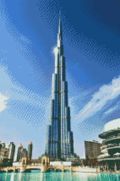 Diamond Painting - Burj Khalifa 2