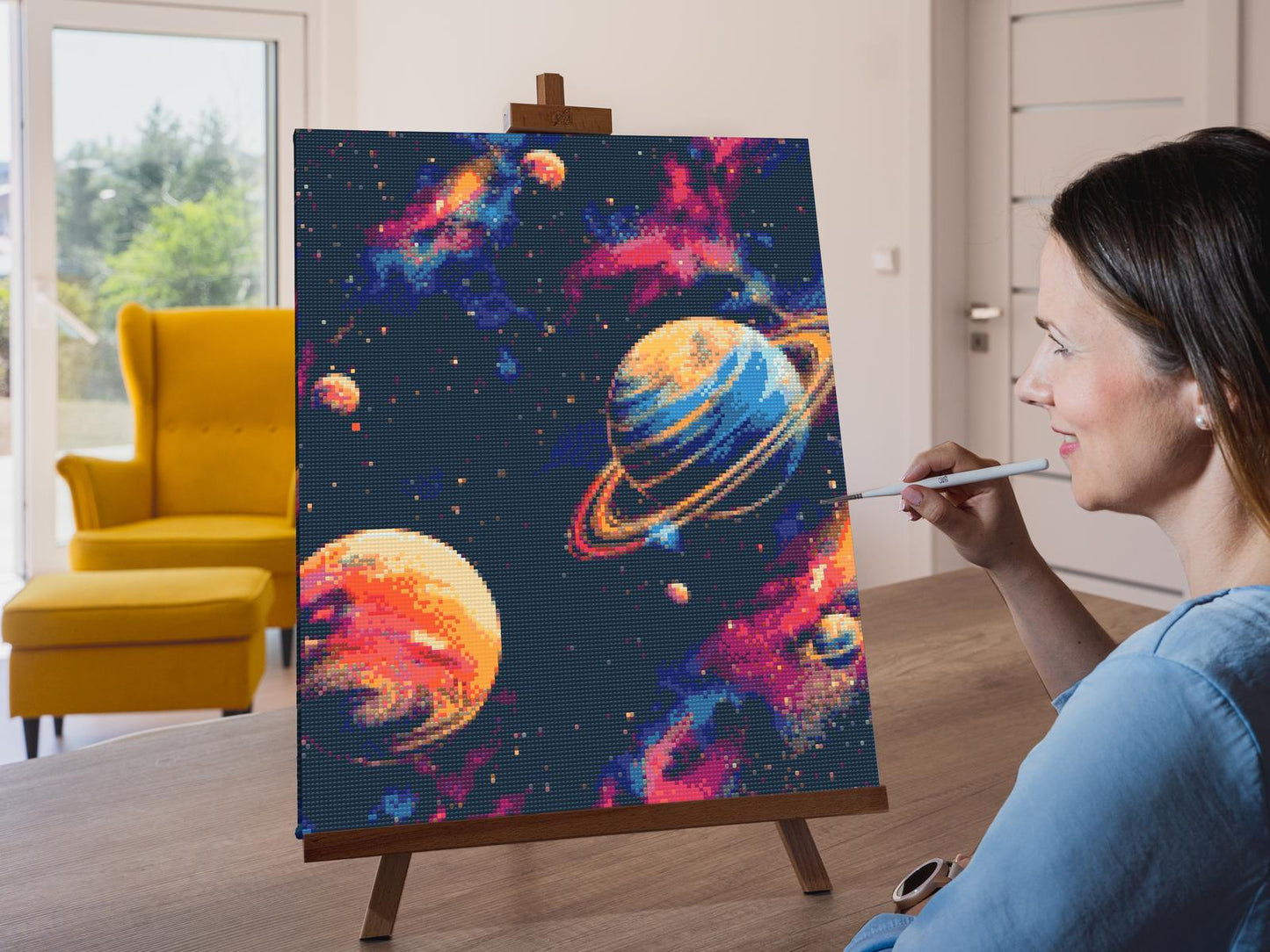 Diamond Painting - Solsystem 3