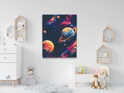 Diamond Painting - Solsystem 3