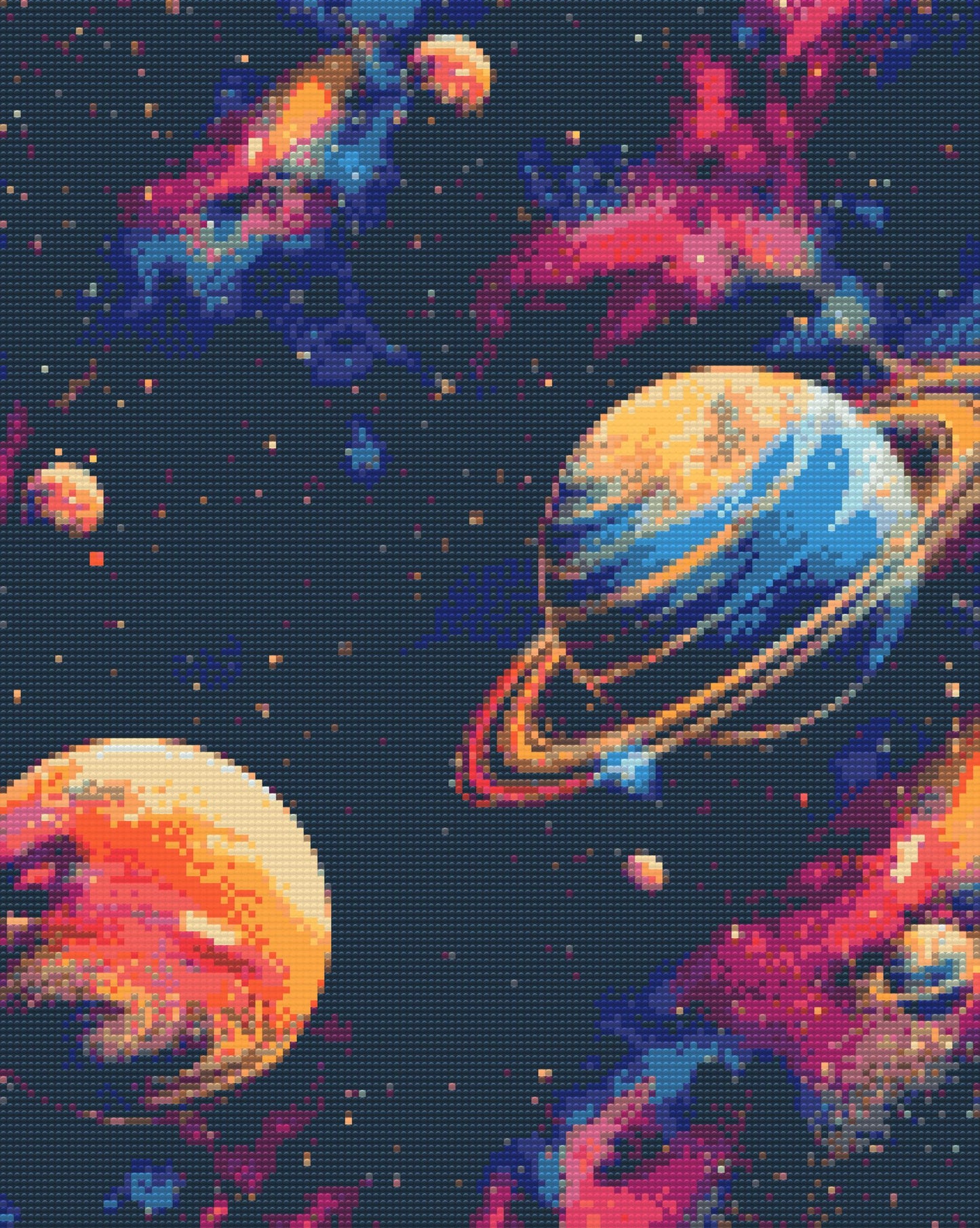 Diamond Painting - Solsystem 3