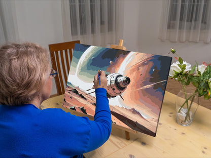 Paint by Numbers - Udforskningsrumfartøjer