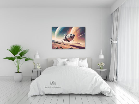 Diamond Painting - Udforskningsrumfartøjer