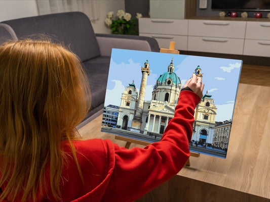 Paint by Numbers - Karlskirche, Wien
