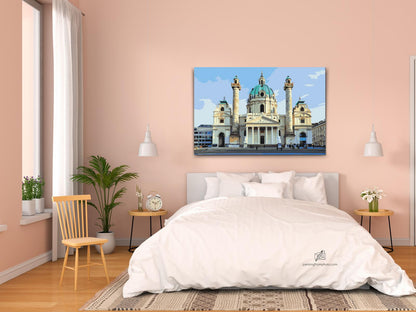 Paint by Numbers - Karlskirche, Wien