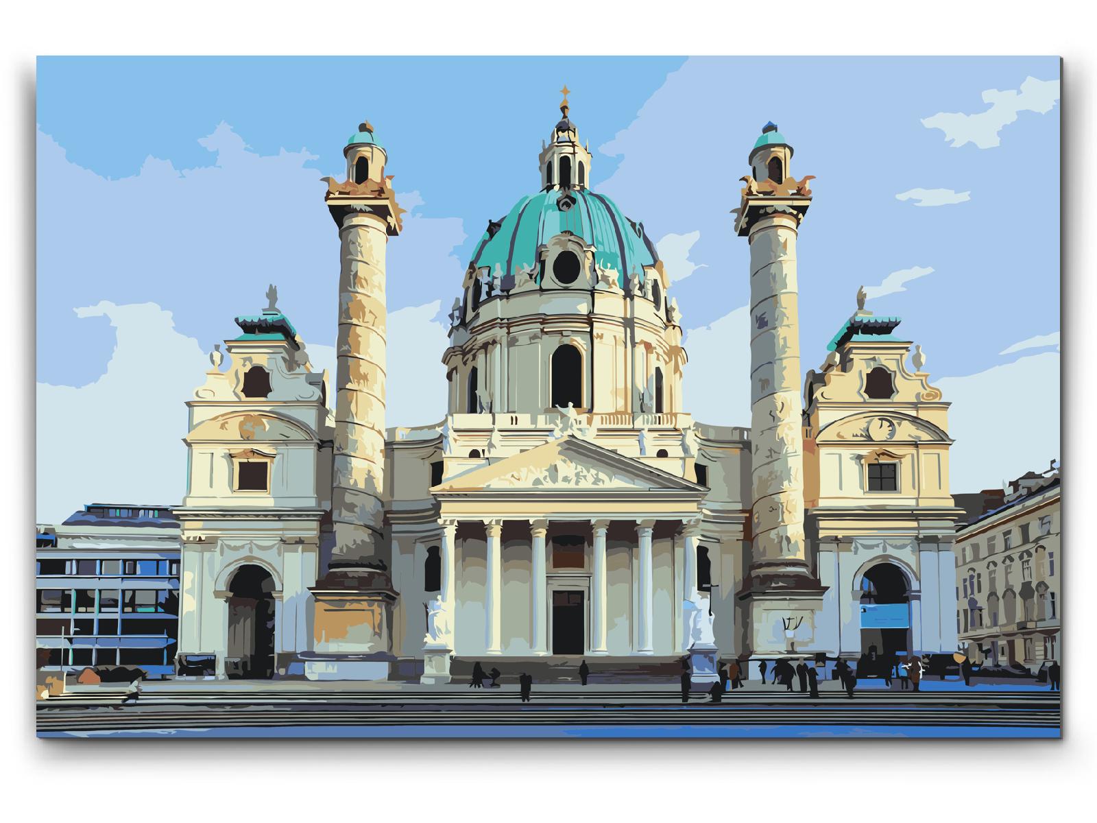 Paint by Numbers - Karlskirche, Wien