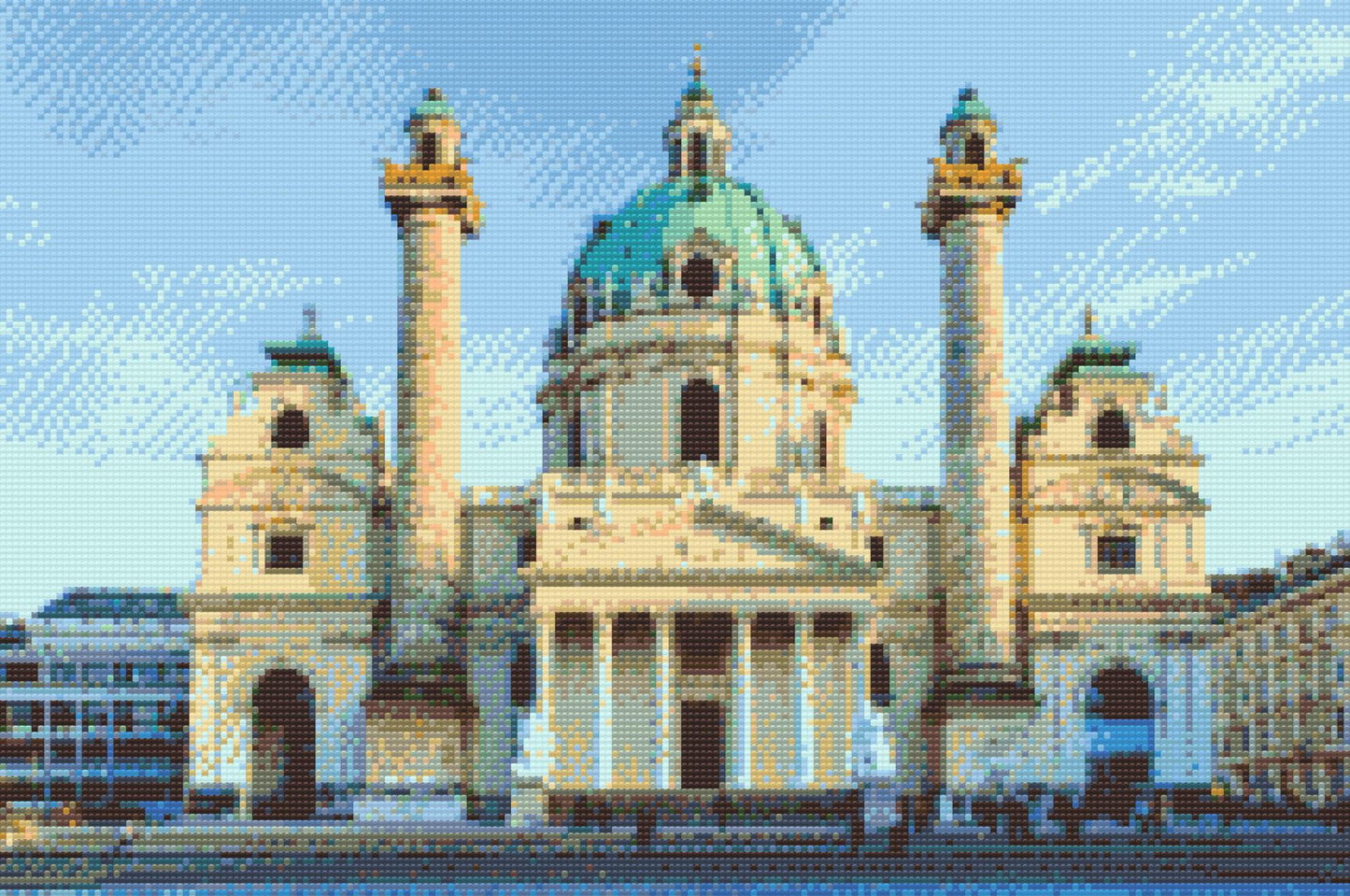 Diamond Painting - Karlskirche, Wien