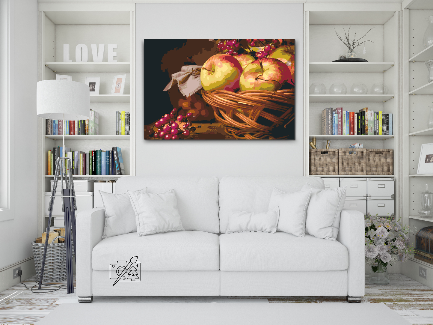Paint by Numbers - Frugter fra Garden