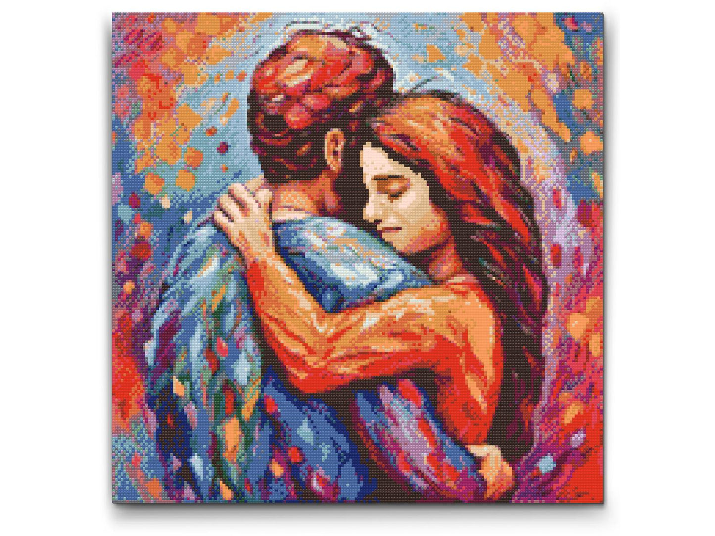 Diamond Painting - Elskere omfavner hinanden