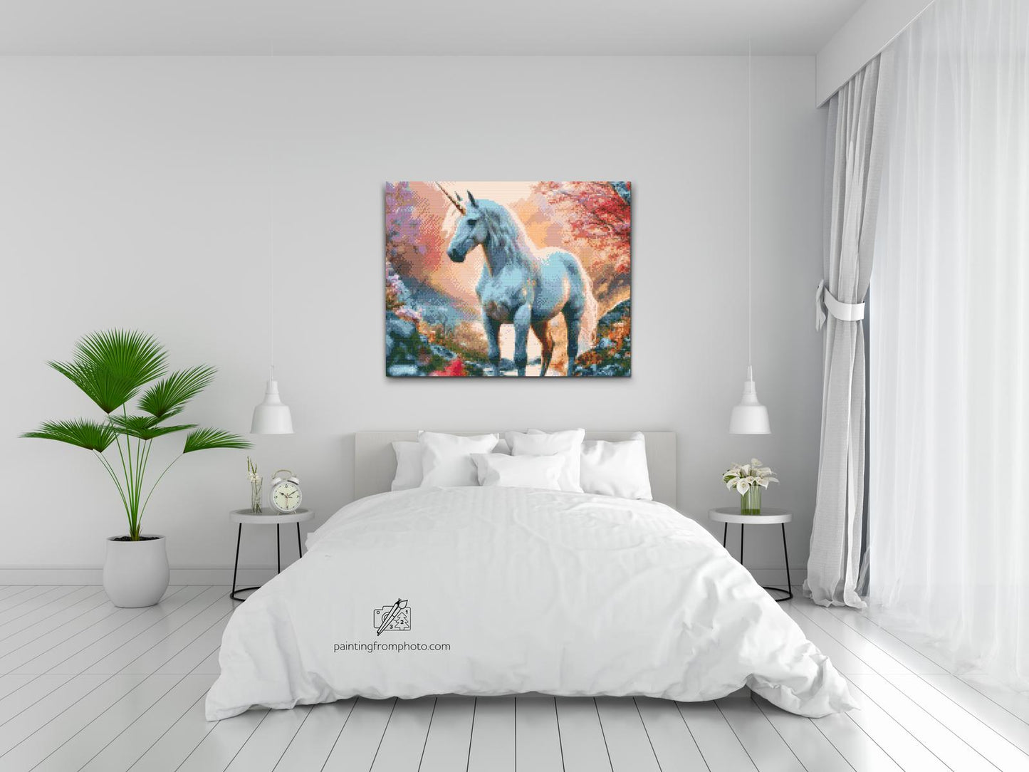 Diamond Painting - Majestæt enhjørning