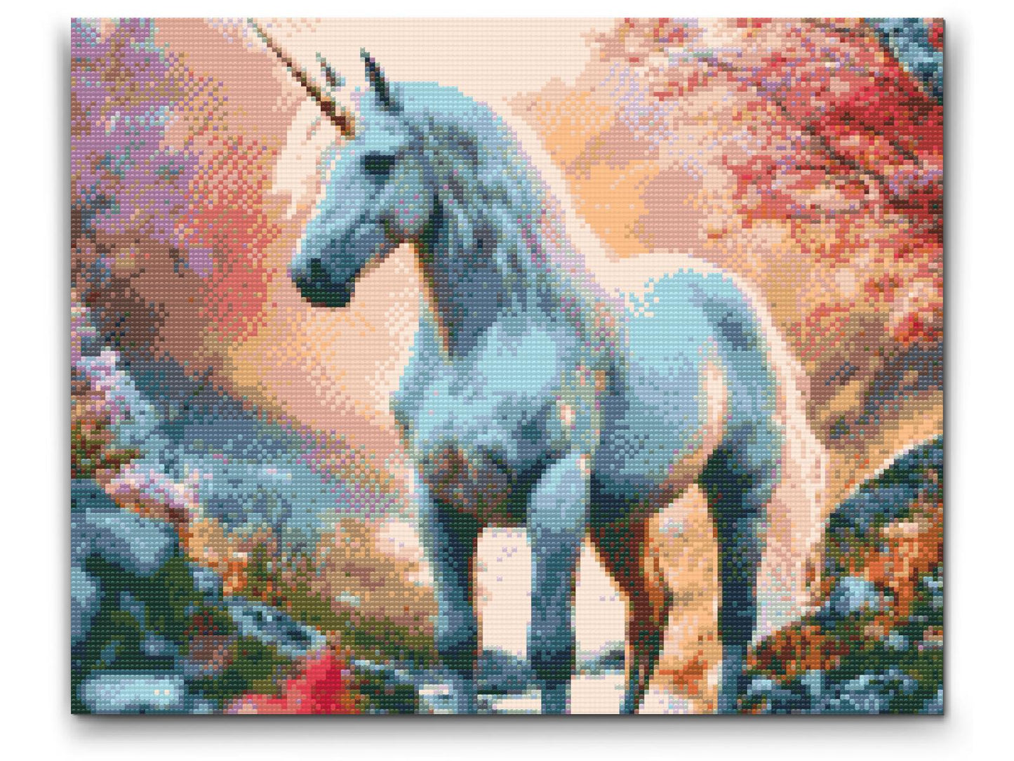 Diamond Painting - Majestæt enhjørning