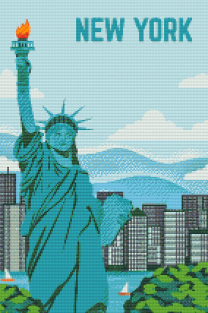 Diamond Painting - New York, USA 2