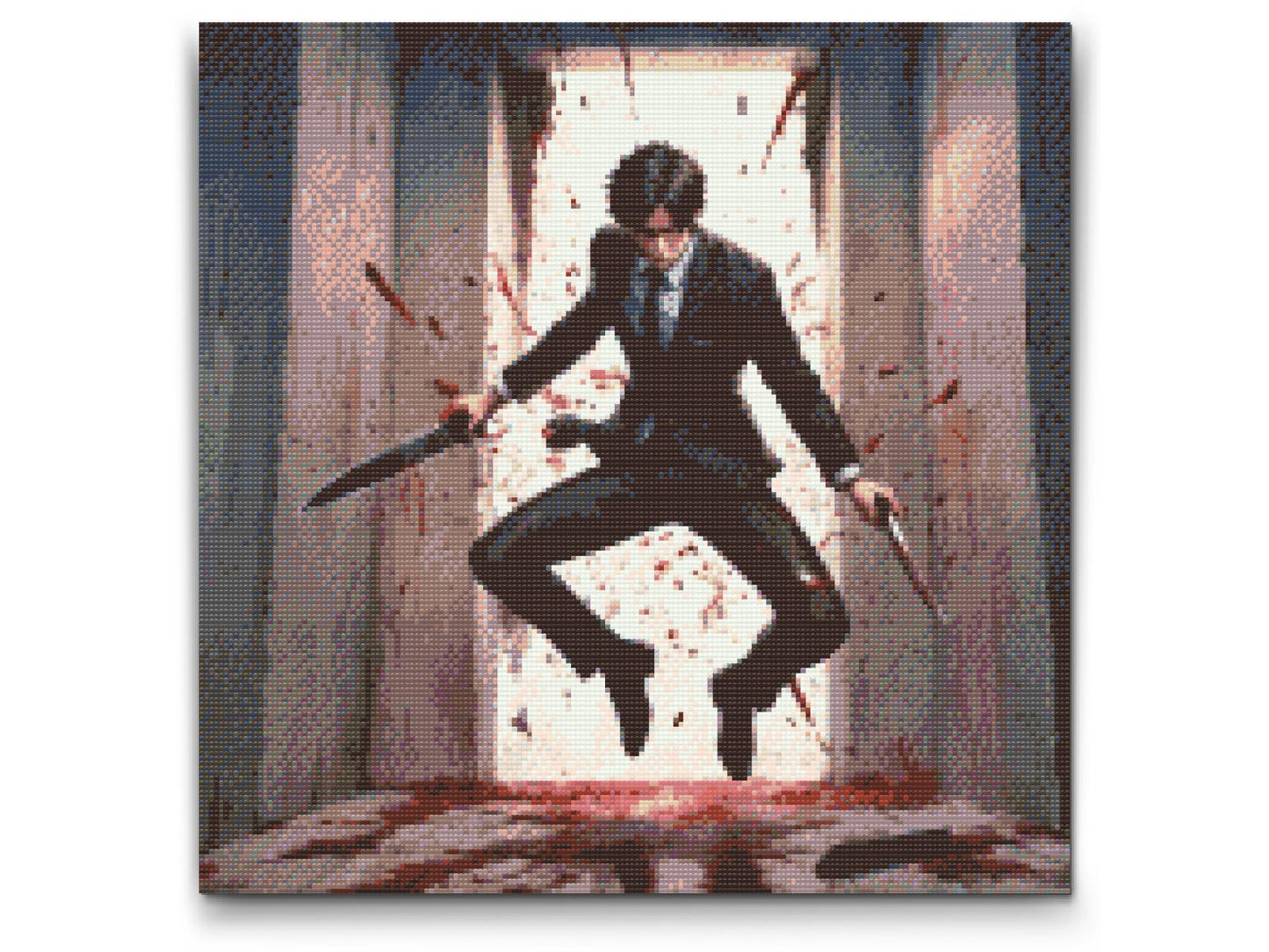 Diamond Painting - Mørk lejemorder