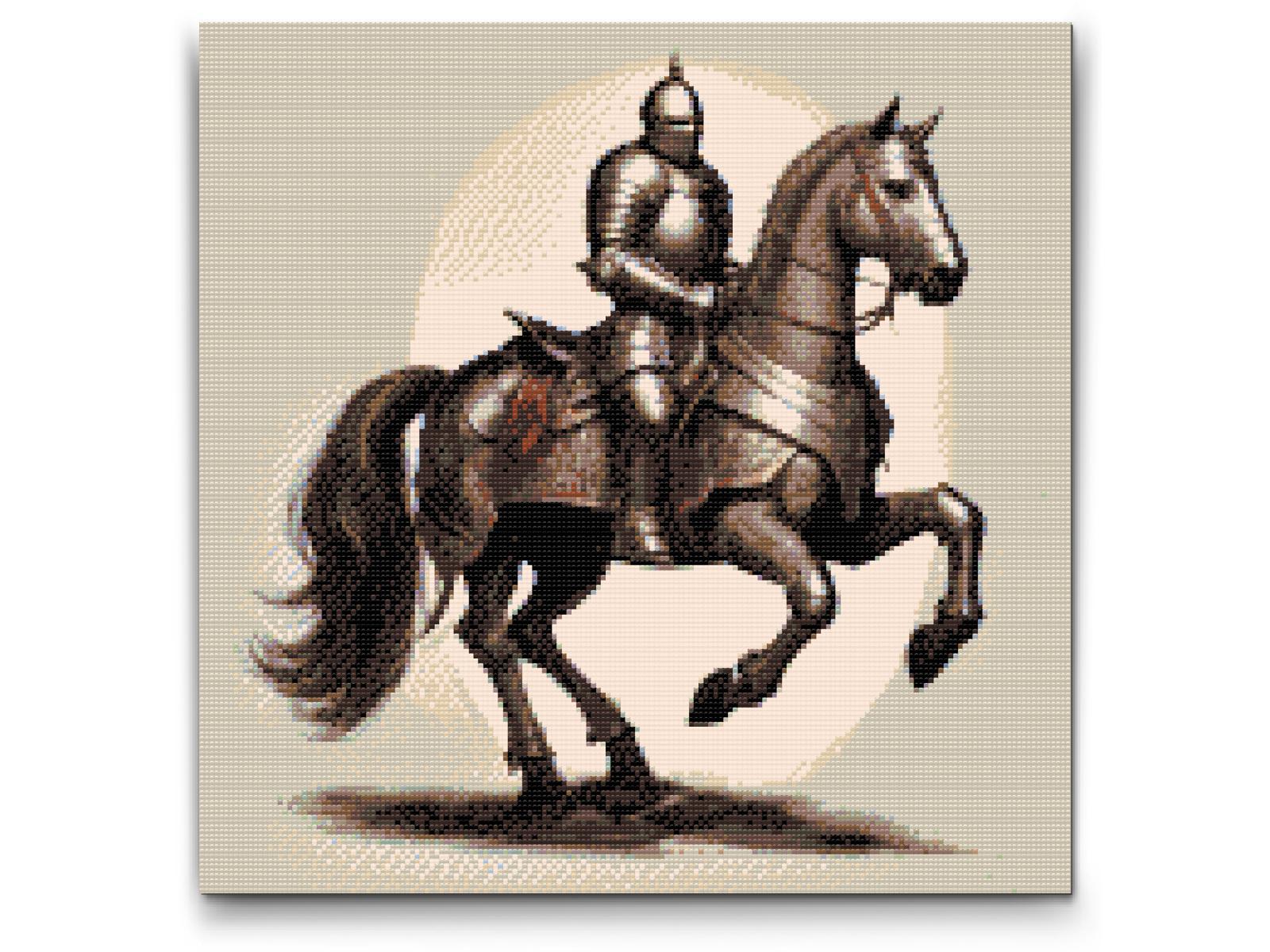 Diamond Painting - Mørk ridder