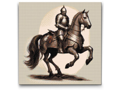 Diamond Painting - Mørk ridder
