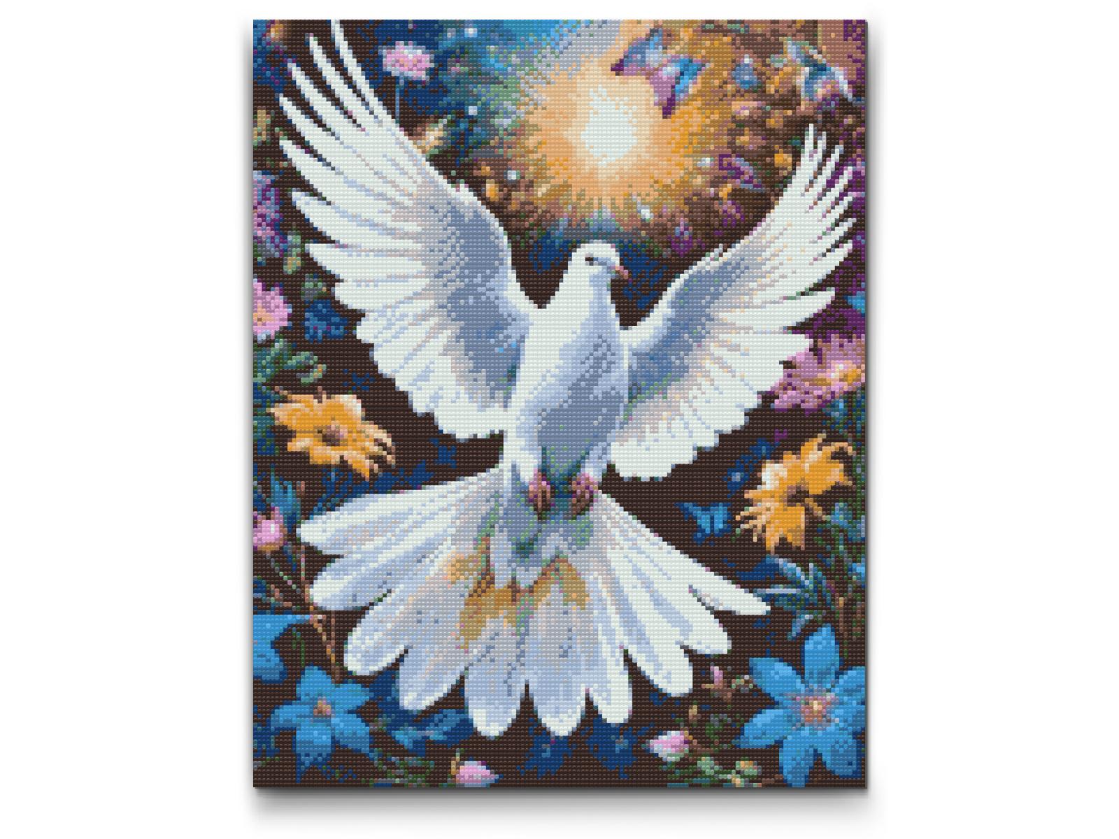Diamond Painting - Due blandt blomster