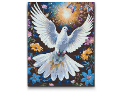 Diamond Painting - Due blandt blomster