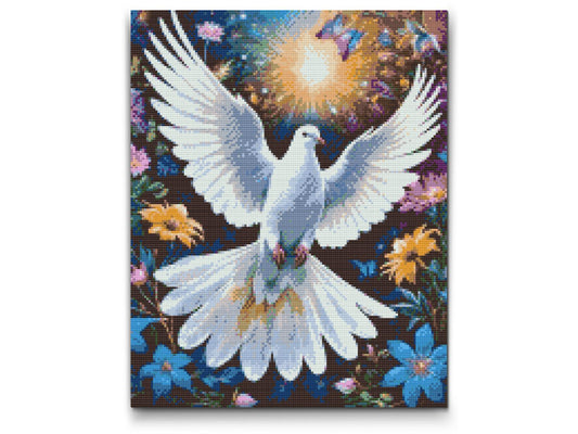 Diamond Painting - Due blandt blomster