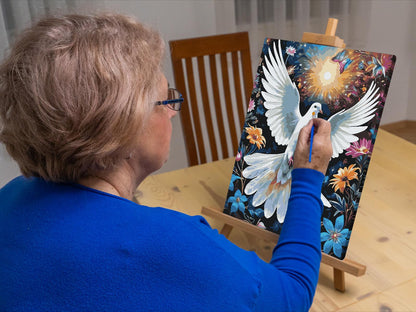 Paint by Numbers - Due blandt blomster