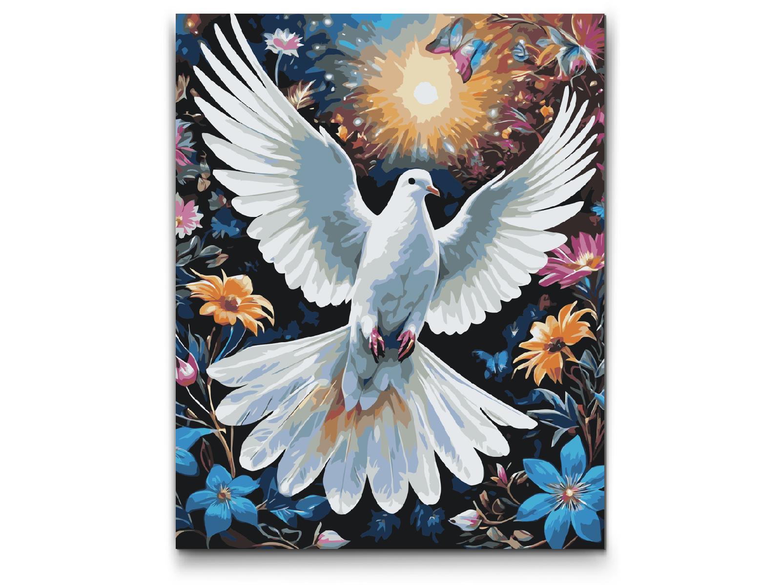Paint by Numbers - Due blandt blomster