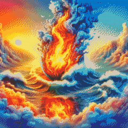 Diamond Painting - Eksplosion