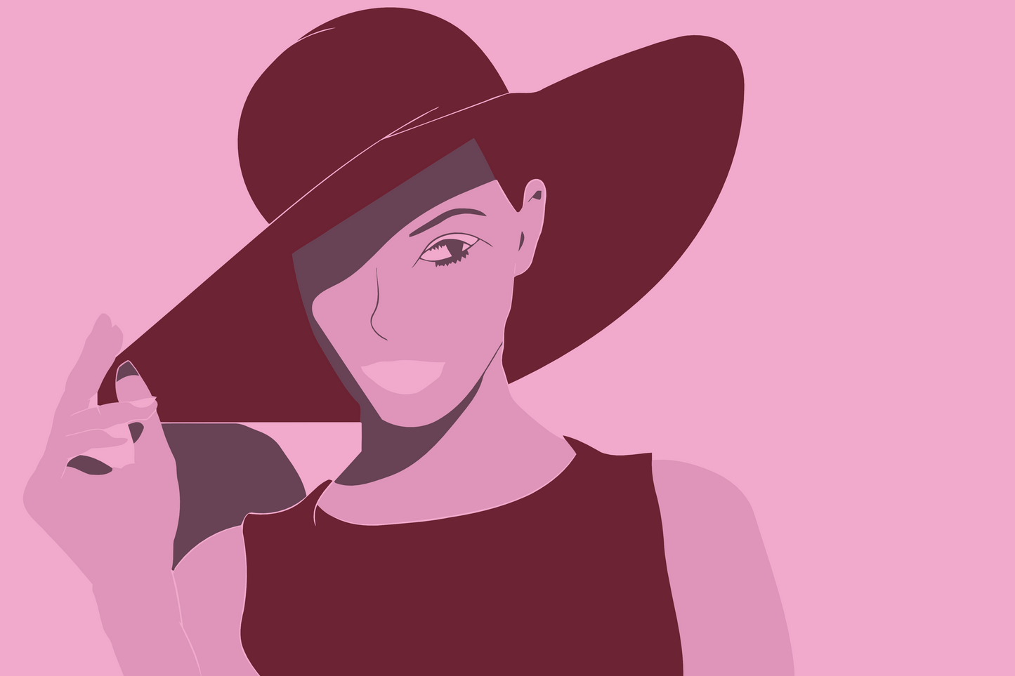 Paint by Numbers - Lilla Hat