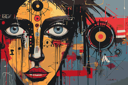 Paint by Numbers - Graffiti-pige