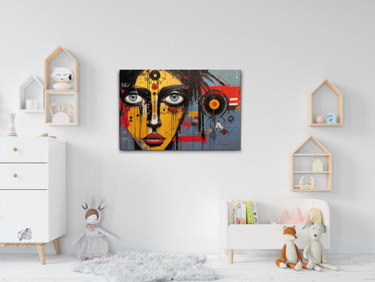 Diamond Painting - Graffiti-pige