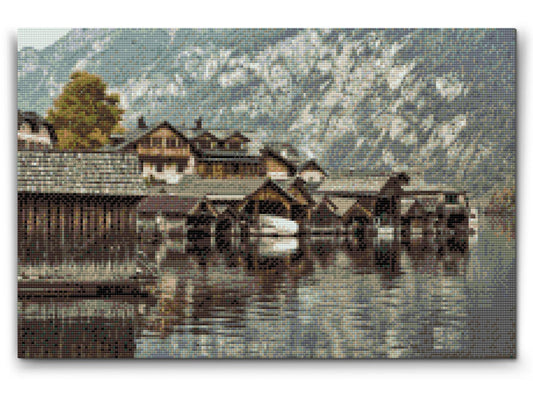 Diamond Painting - Hallstatt, Østrig