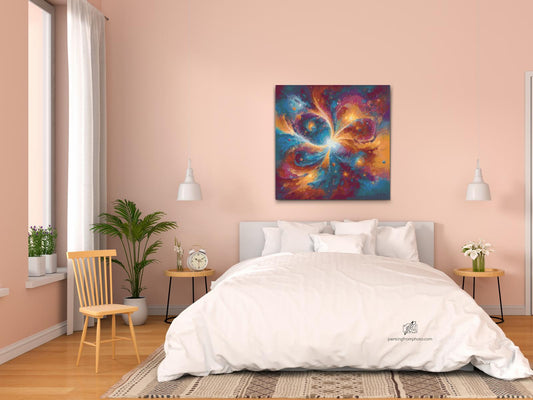 Diamond Painting - Kosmisk dans af sandformer 2