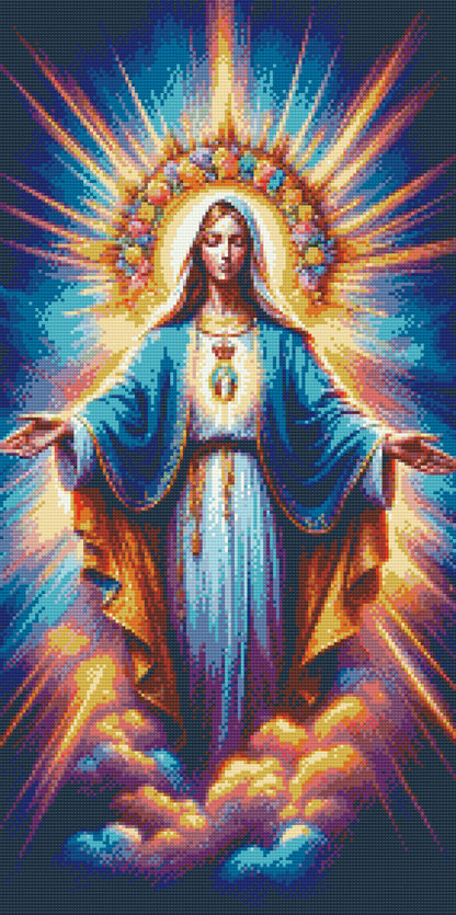 Diamond Painting - Jomfru Maria