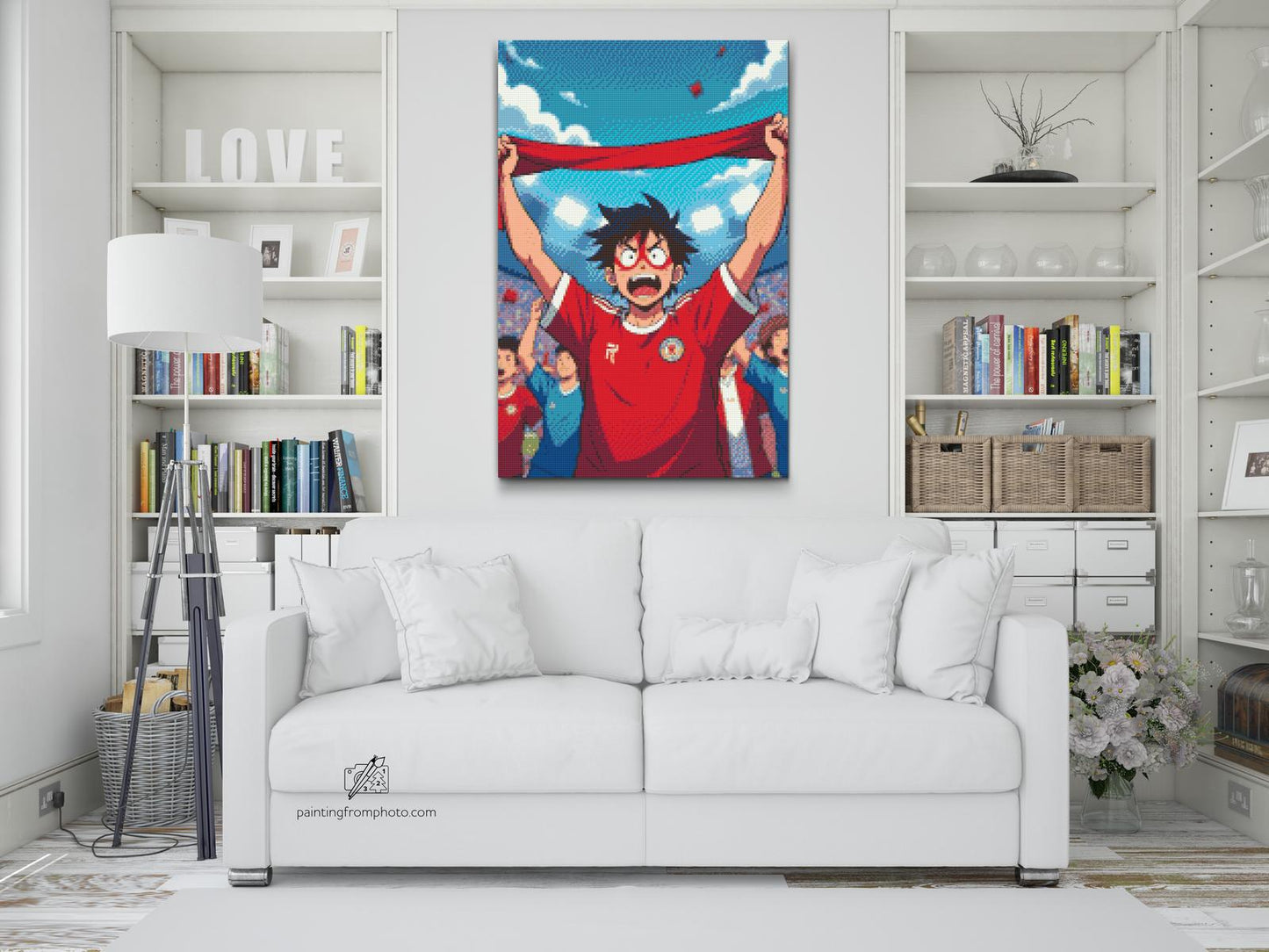 Diamond Painting - Fodboldfan