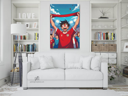Diamond Painting - Fodboldfan