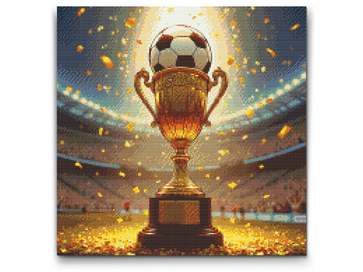Diamond Painting - Fodboldpokal