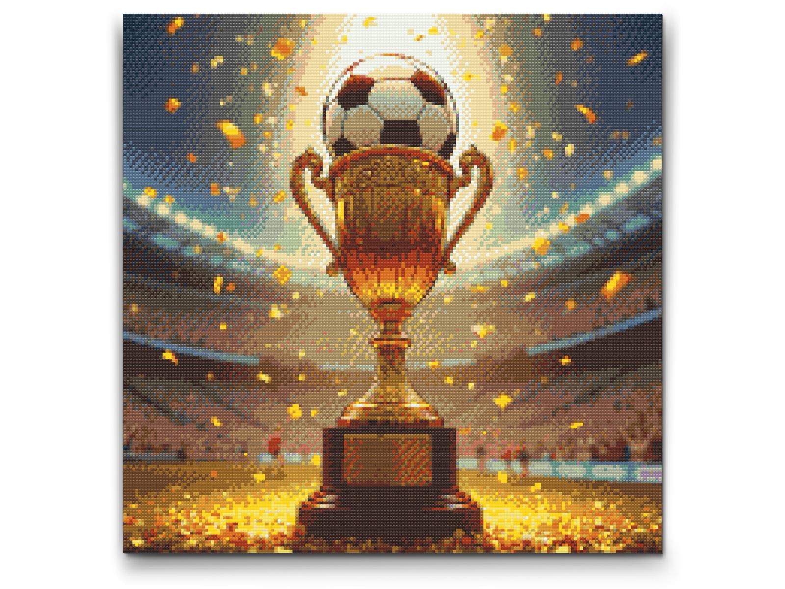 Diamond Painting - Fodboldpokal