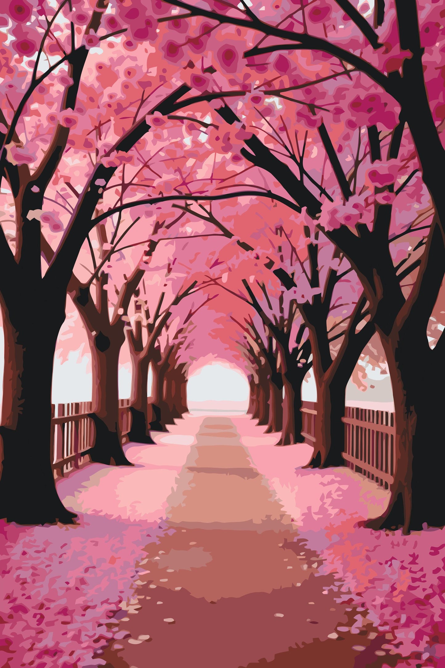 Paint by Numbers - Sakura-gyde