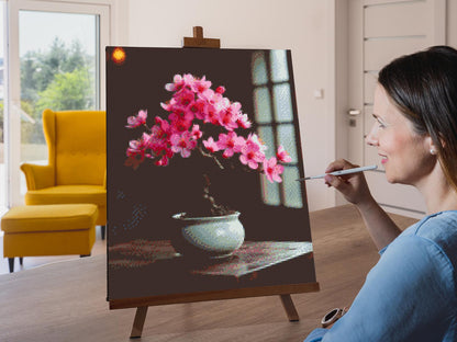 Diamond Painting - Sakura bonsai