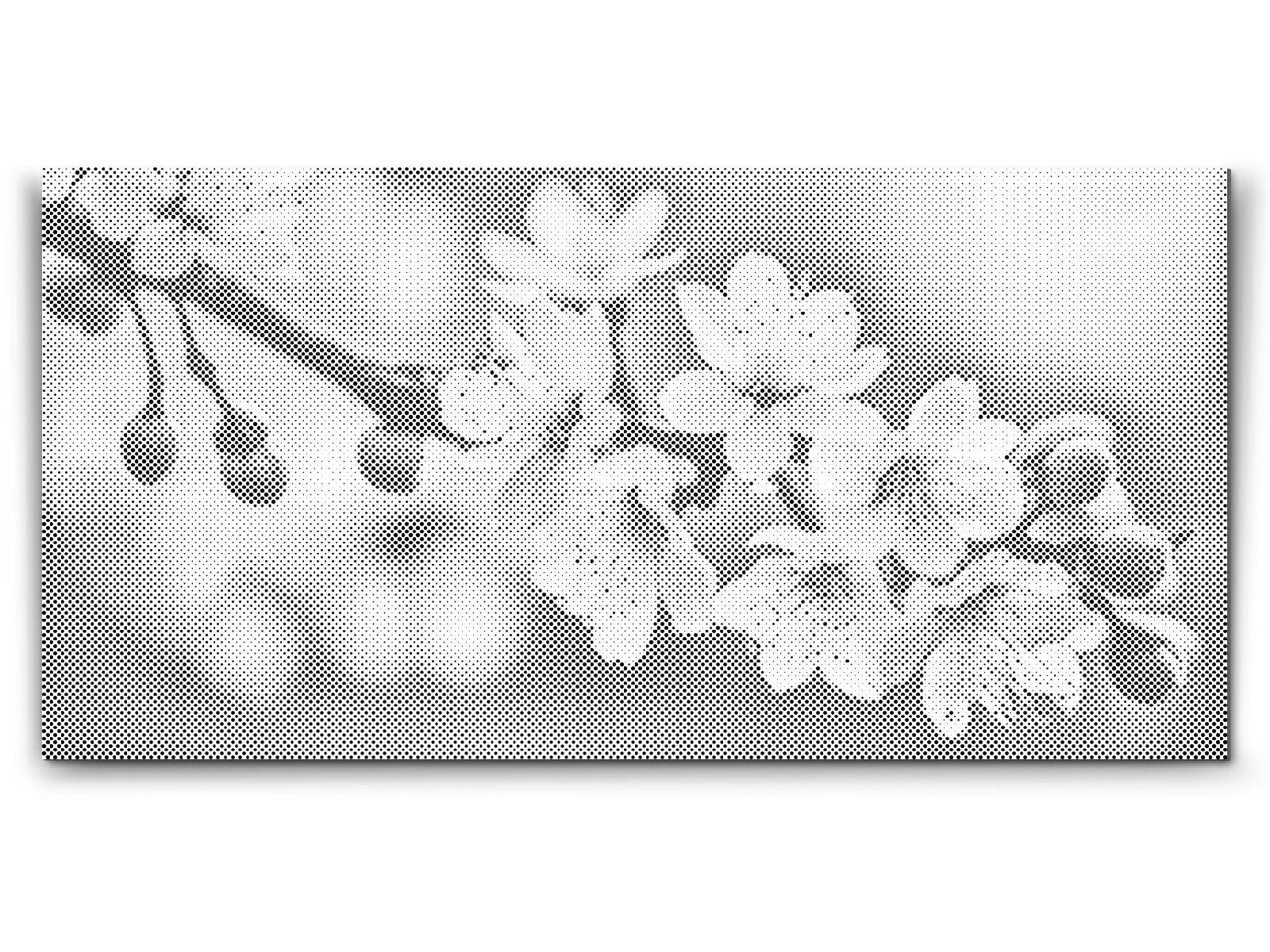 Mal-med-prikker -  Forårsblomster af sakura