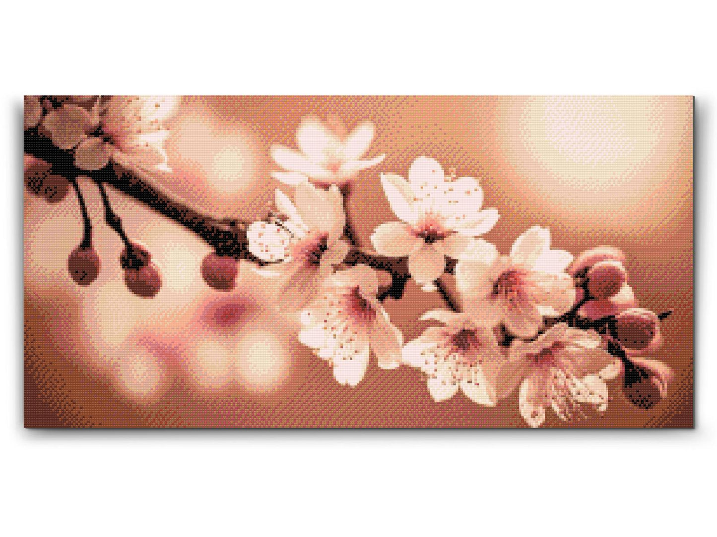 Diamond Painting - Forårsblomster af sakura