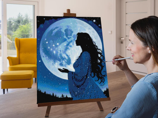 Diamond Painting - Feminin energi