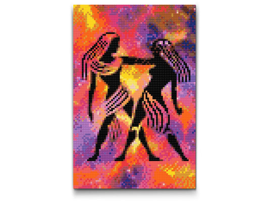 Diamond Painting - Stjernetegn – Tvillingerne