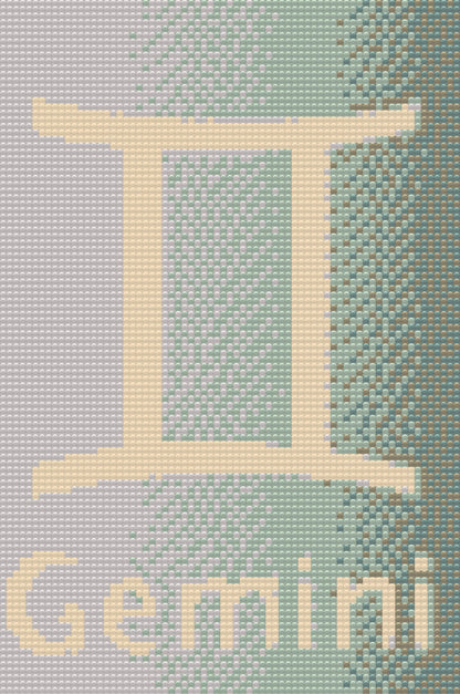 Diamond Painting - Stjernetegn – Tvillingerne
