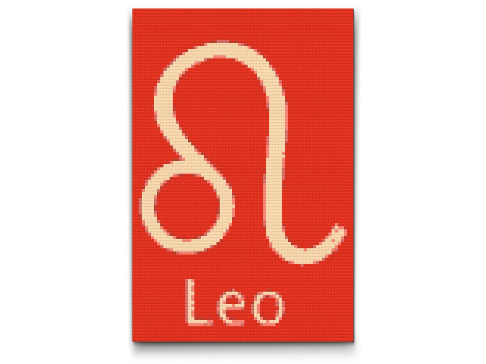 Diamond Painting - Stjernetegn – Løve