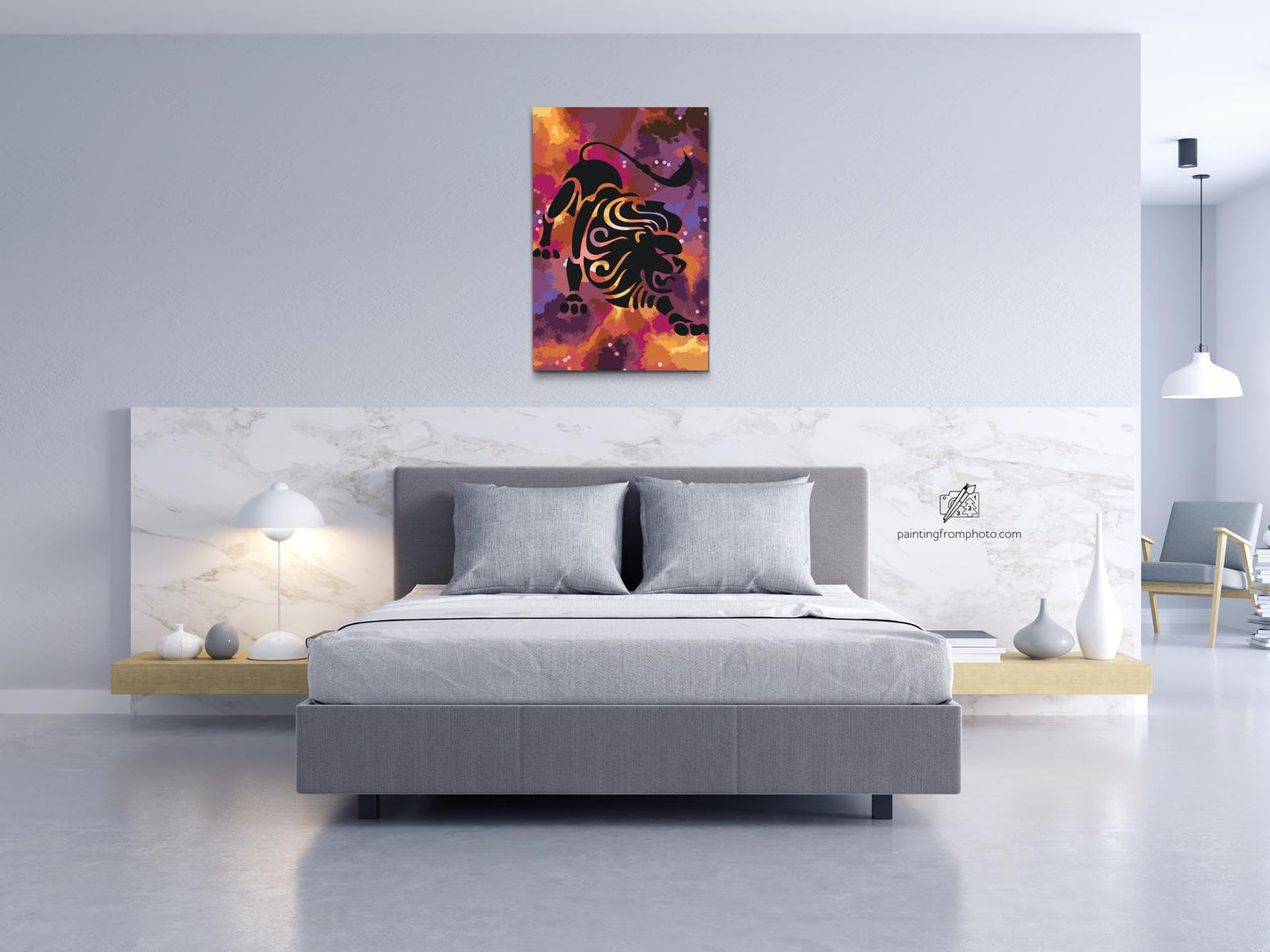 Paint by Numbers - Stjernetegn – Løve