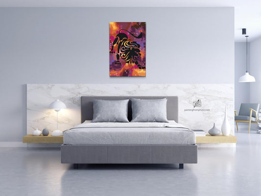 Paint by Numbers - Stjernetegn – Løve