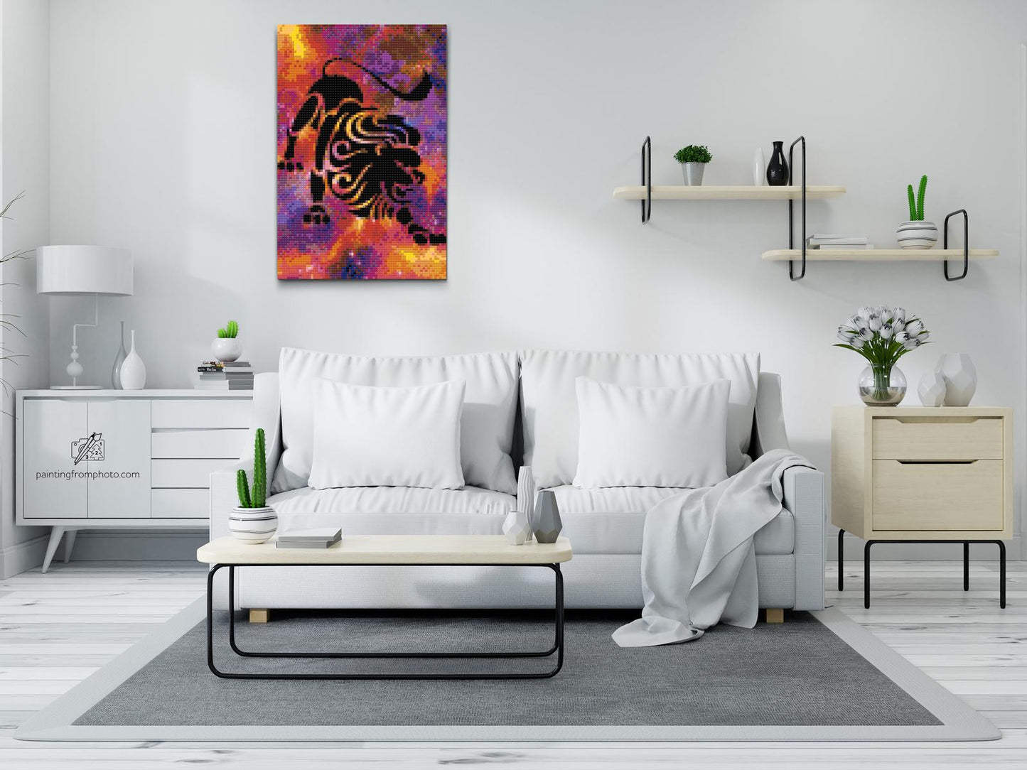 Diamond Painting - Stjernetegn – Løve