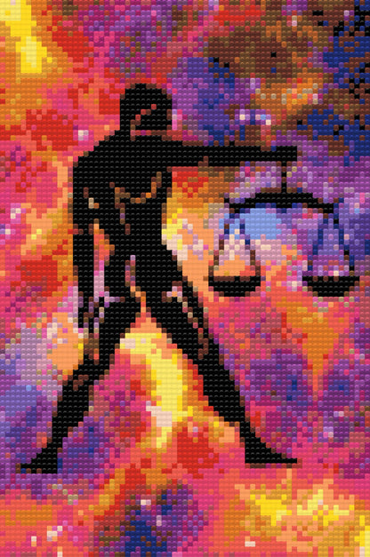 Diamond Painting - Stjernetegn – Vægten