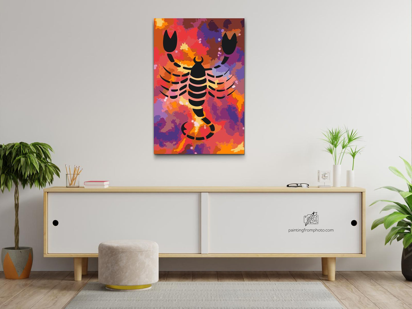 Paint by Numbers - Stjernetegn – Skorpionen