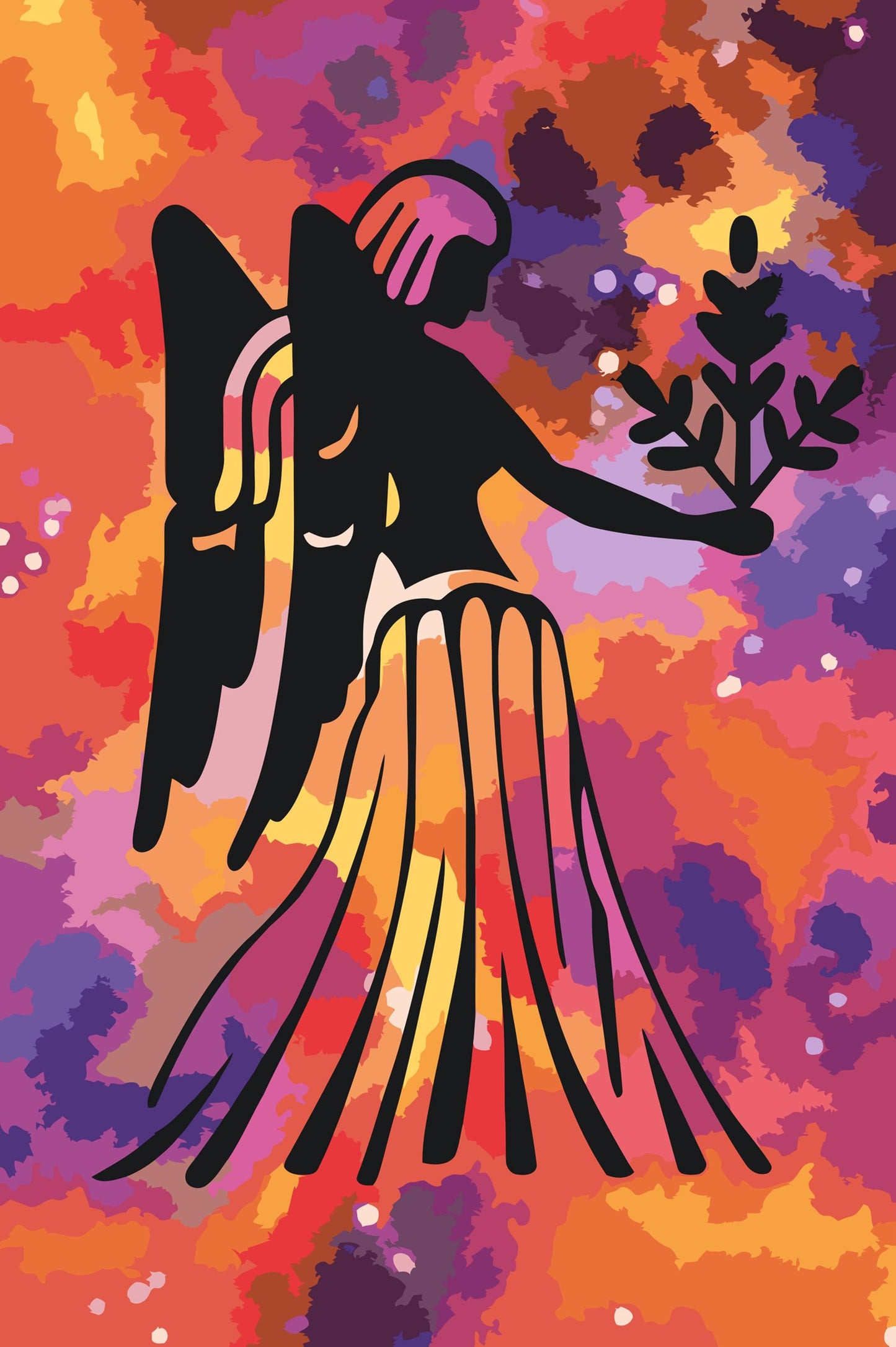 Paint by Numbers - Stjernetegn – Jomfruen