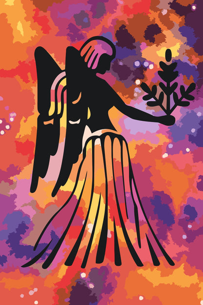 Paint by Numbers - Stjernetegn – Jomfruen