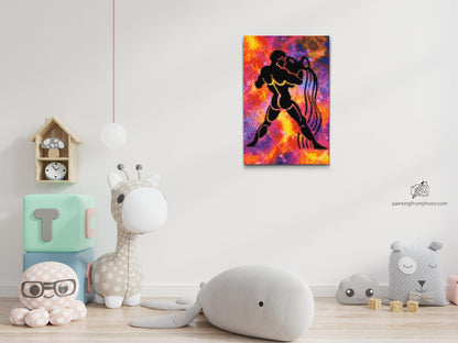 Diamond Painting - Stjernetegn – Vandmanden